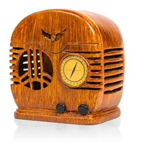 Pink Zebra Retro Radio Shade ( brand new)